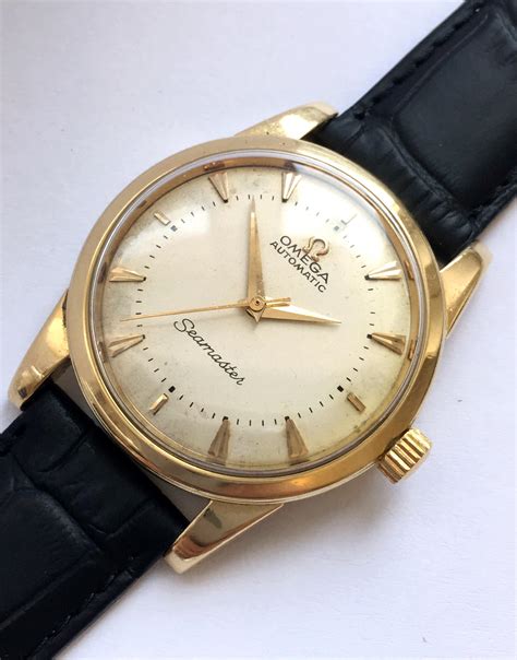 vintage omega gold watches prices|vintage omega watch catalogue.